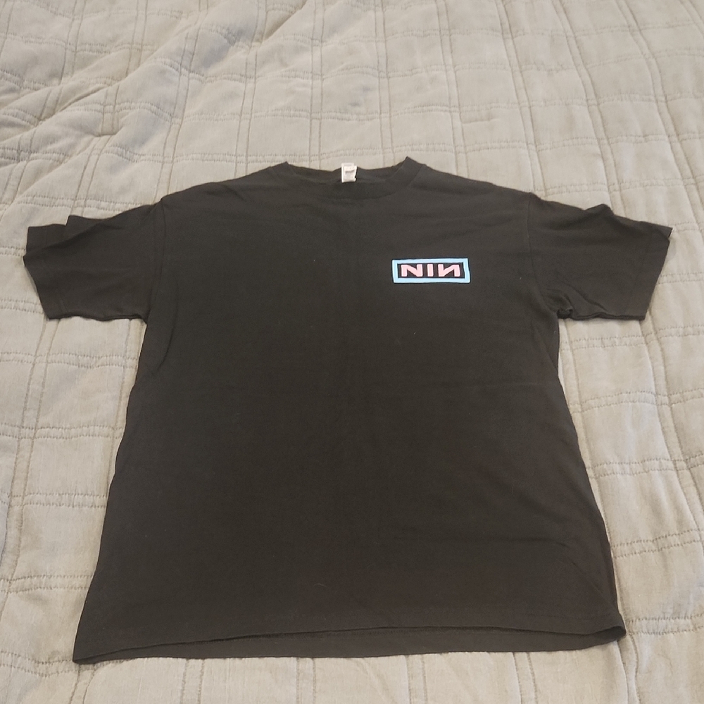 NIN Black Short Sleeve Tee Size M, New Without Tags!